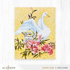 Stencil Art: Swan Serenade Layering Stencil Set (6 in 1) - Altenew