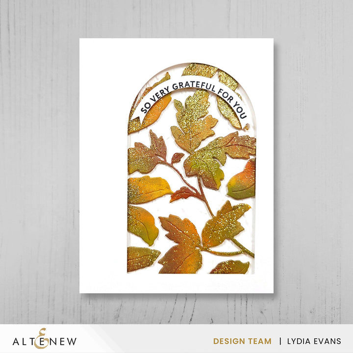Twin Leaves Sprays Die Set