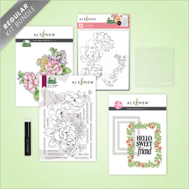 Watercolor Wonders workshop by Altenew featuring a complete watercolor kit with vibrant paints and brushes on a colorful label.