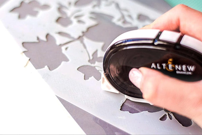 Altenew glue tape and three refill sets for adhesives, with clear tape rolls and refill cartridges for craft projects.