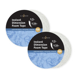 Instant Dimension Foam Tape Bundle (2 Rolls)
