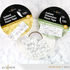 Instant Dimension Foam Tape Bundle (4 Sizes)