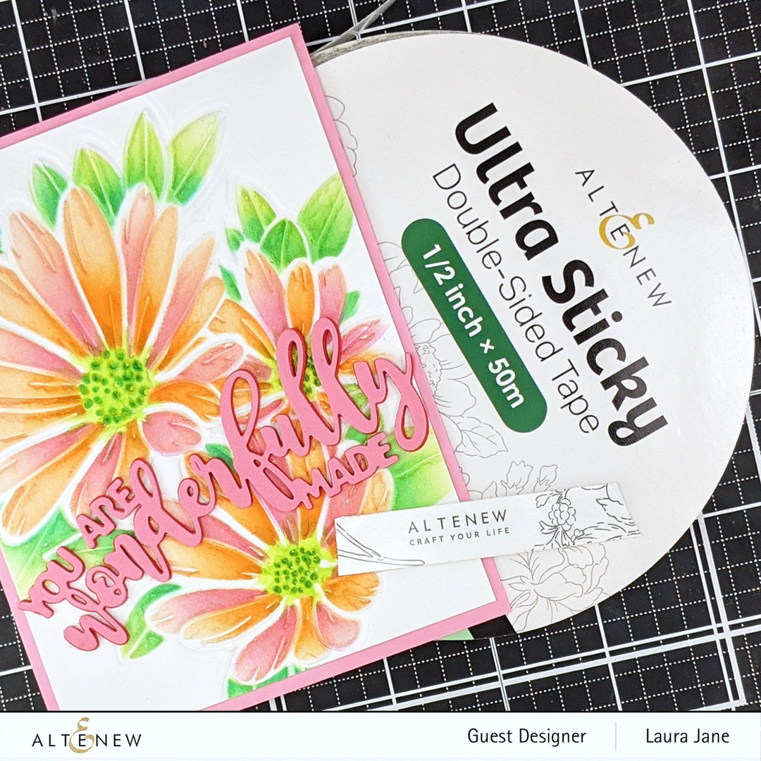 Kingzom Adhesive Tape CO., LTD Adhesives Ultra Sticky Double Sided Tape (1/2 inch × 50m)