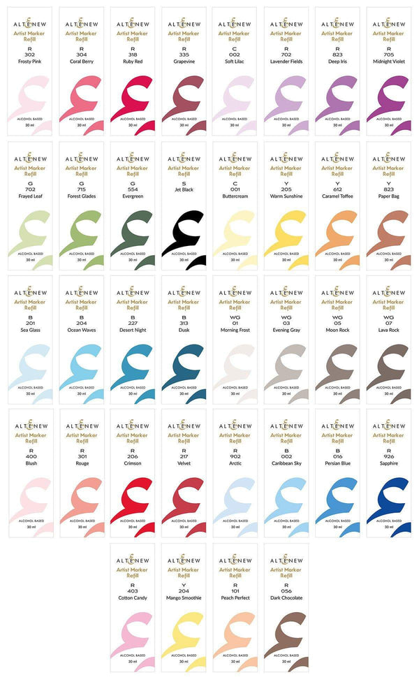 Altenew Alcohol Ink Bundle 36 Alcohol Ink Bundle