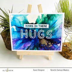 Cool Summer Night Alcohol Ink