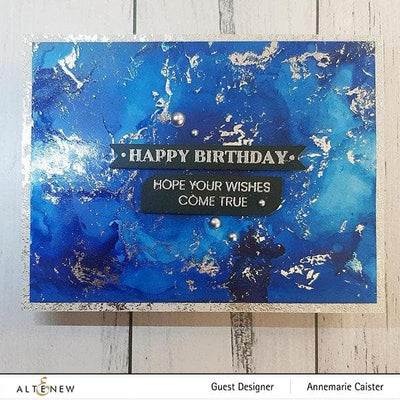 Lapis Lazuli Alcohol Ink