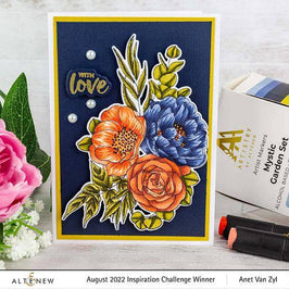 Martian Terrain Alcohol Ink