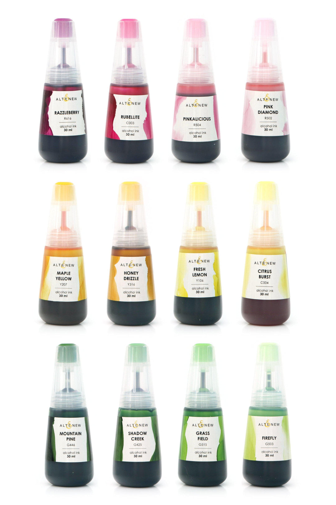 Altenew Alcohol Ink Bundle Sunshine Valley Garden 12 Artist Alcohol Ink Bundle