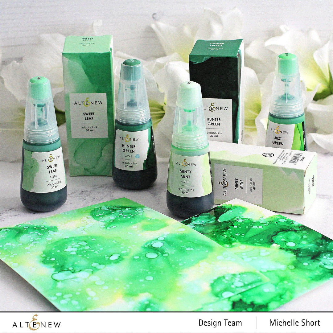 Be Creative Arts Crafts Alcohol Ink Sweet Leaf Alcohol Ink