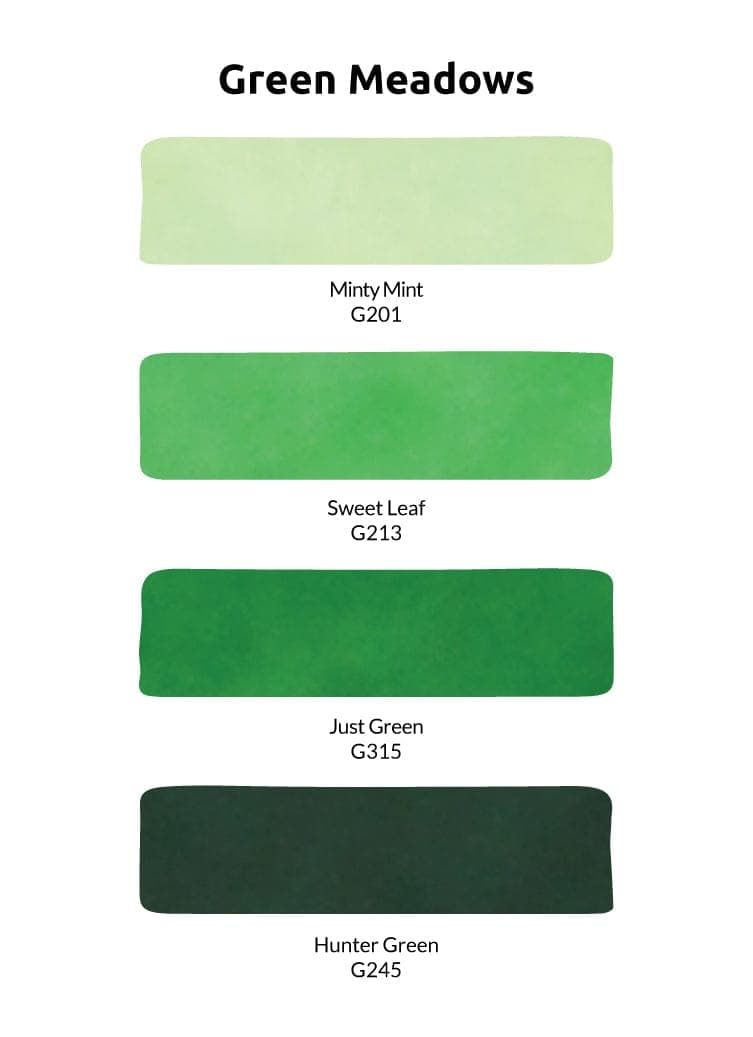 Sweet Leaf Alcohol Ink