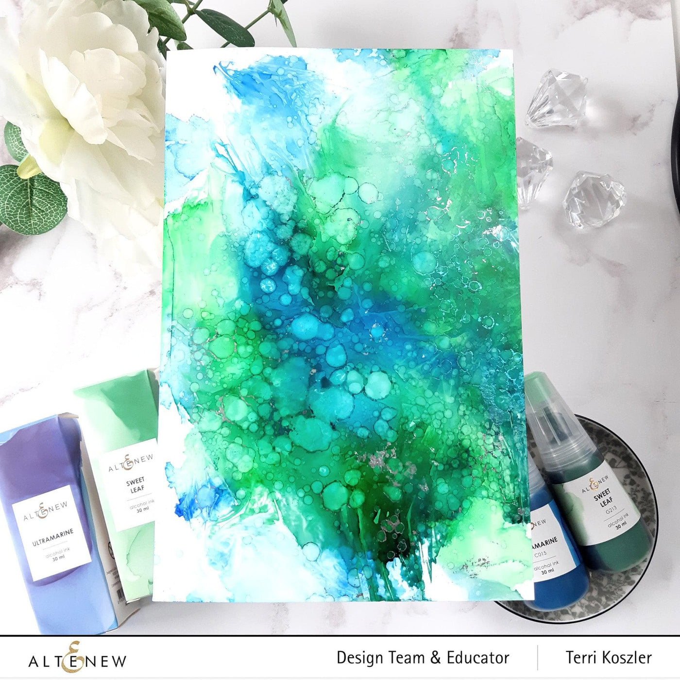 Be Creative Arts Crafts Alcohol Ink Ultramarine Alcohol Ink