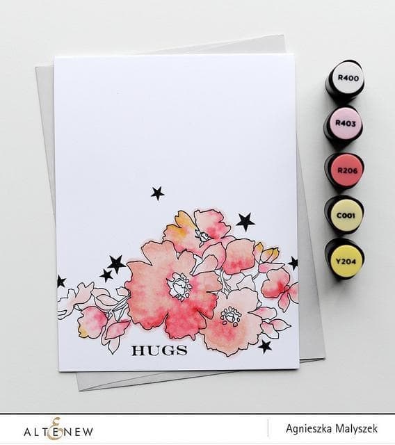 Altenew Alcohol Marker & Alcohol Ink Bundle Artist Alcohol Markers & Alcohol Ink Bundle (24 Colors)