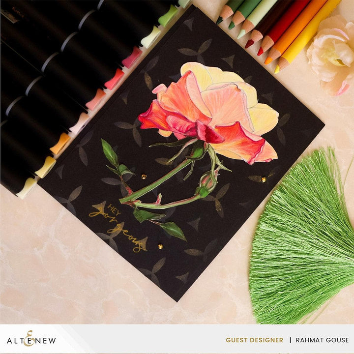 Cottage Garden Artist Alcohol Markers Set & Alcohol Ink Bundle