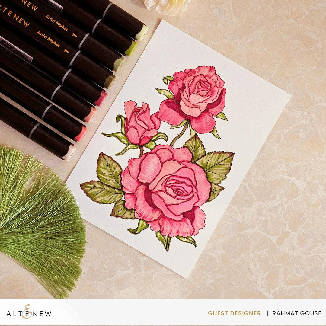 Cottage Garden Artist Alcohol Markers Set & Alcohol Ink Bundle