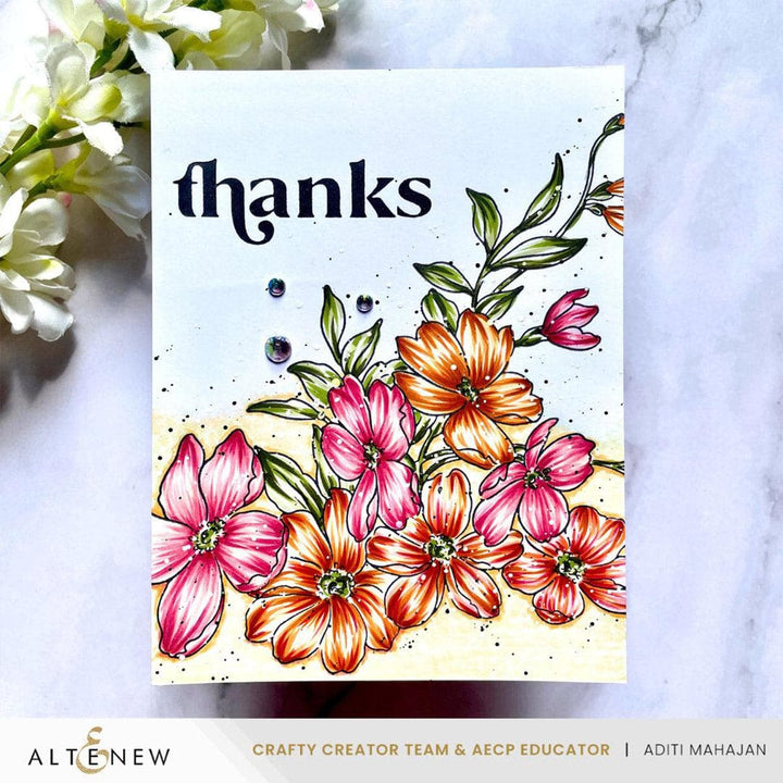 Cottage Garden Artist Alcohol Markers Set & Alcohol Ink Bundle