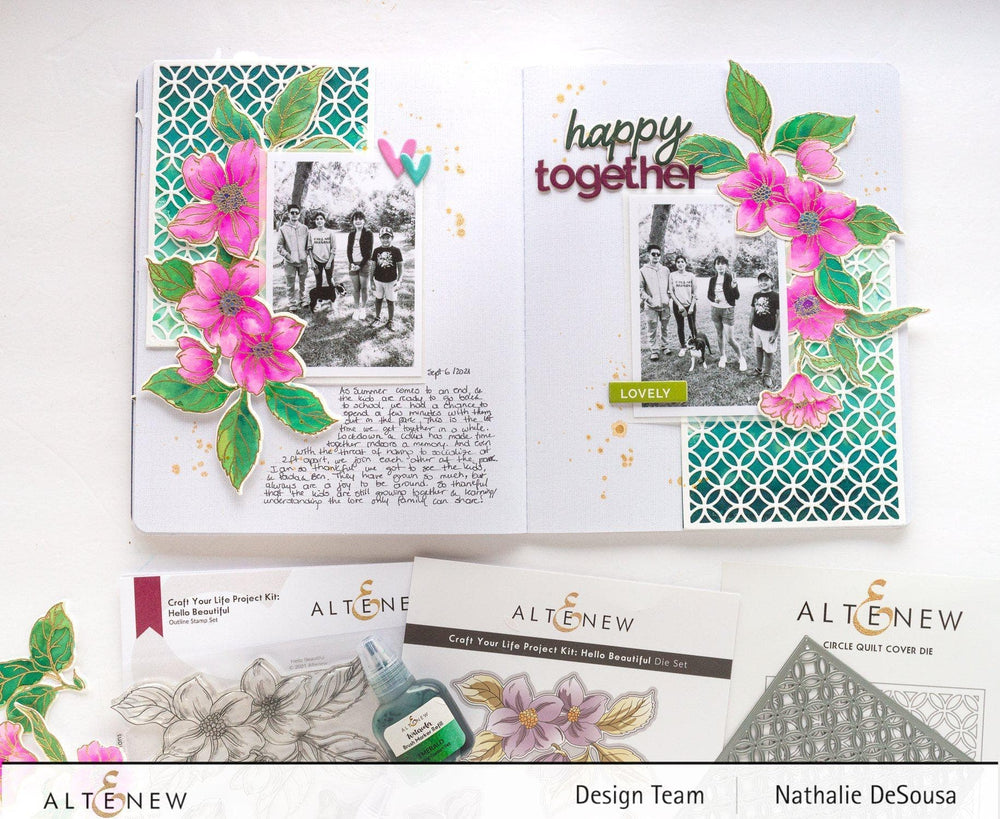 Altenew Alcohol Marker & Alcohol Ink Bundle English Country Garden Artist Alcohol Markers Set C & Alcohol Ink (12 Colors)