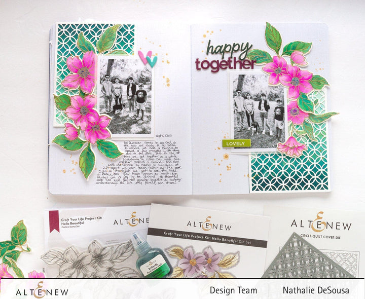 Altenew Alcohol Marker & Alcohol Ink Bundle English Country Garden Artist Alcohol Markers Set C & Alcohol Ink (12 Colors)