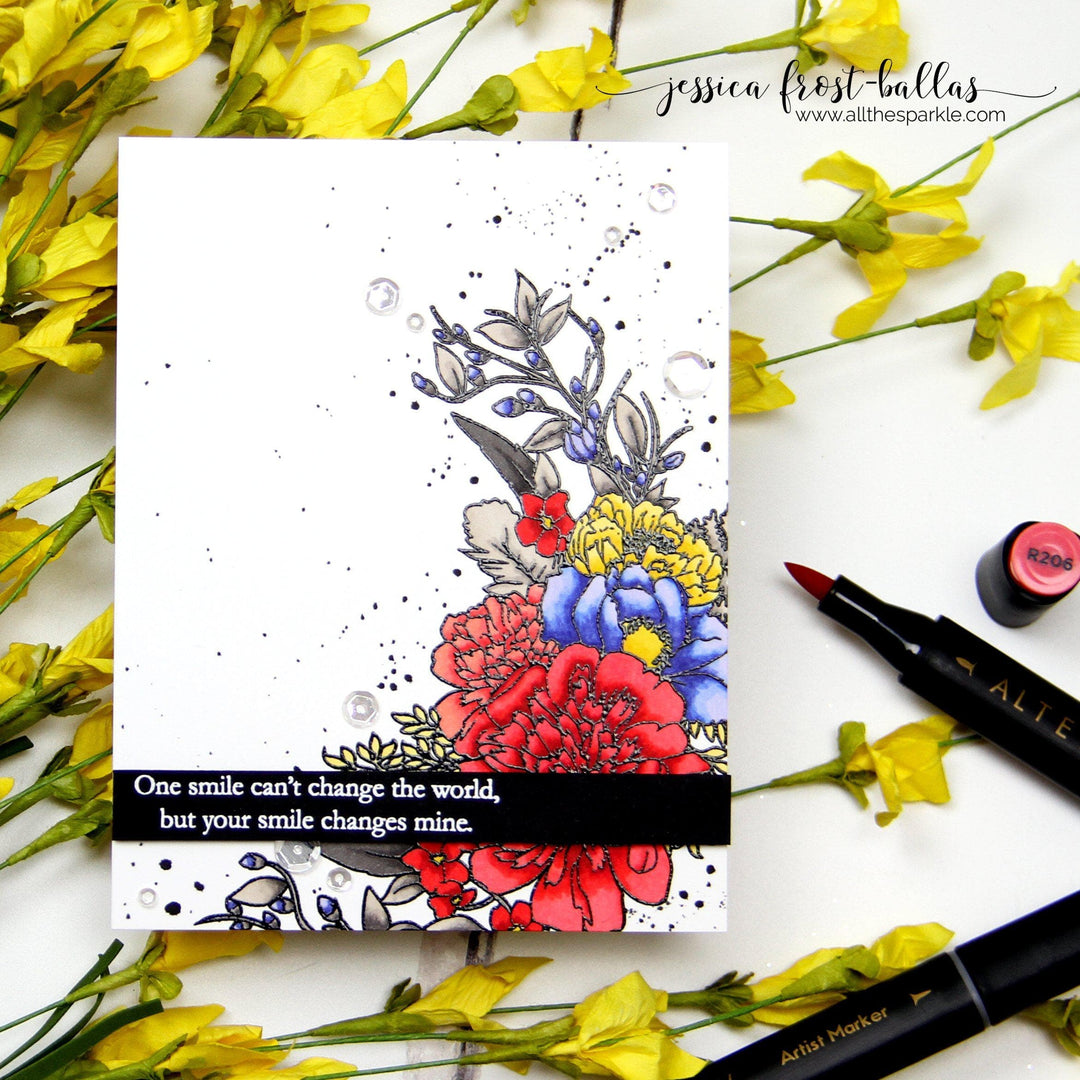 Altenew Alcohol Marker & Alcohol Ink Bundle English Country Garden Artist Alcohol Markers Set C & Alcohol Ink (12 Colors)