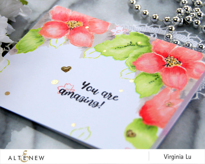 Altenew Alcohol Marker & Alcohol Ink Bundle English Country Garden Artist Alcohol Markers Set C & Alcohol Ink (12 Colors)