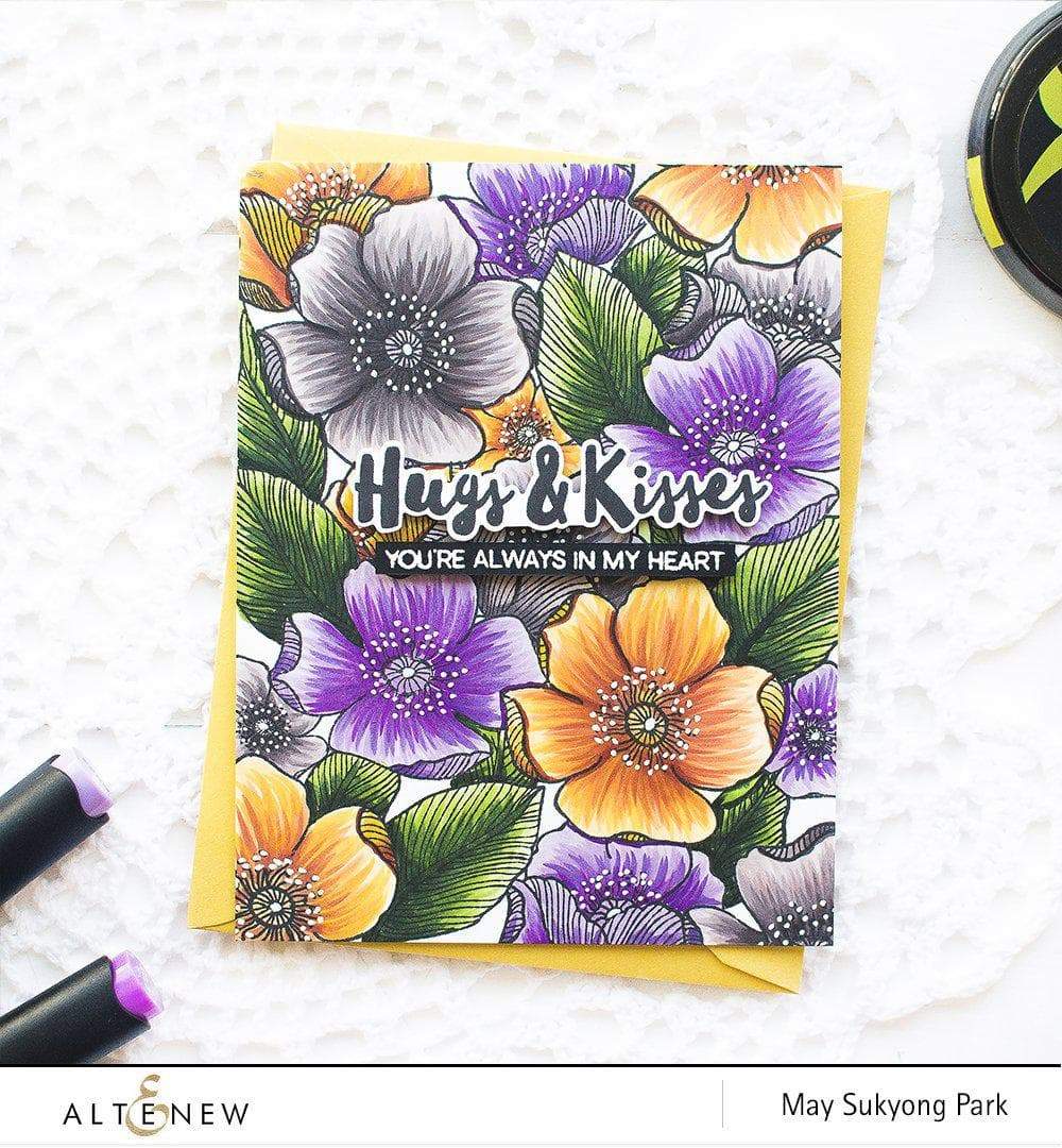 Mediterranean Terrace Garden Artist Alcohol Markers Set B & Alcohol Ink Bundle (12 Colors)