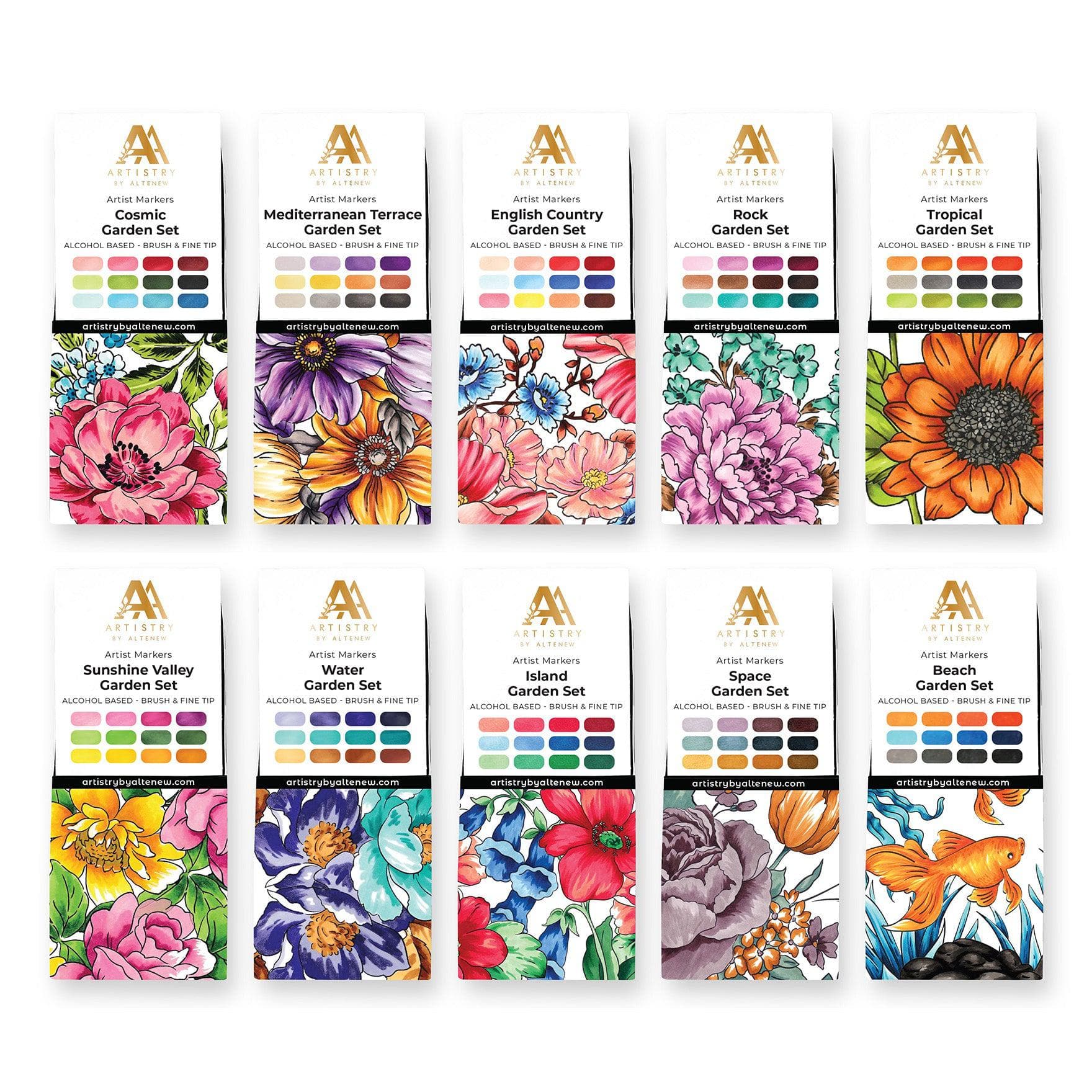 Artist Alcohol Markers Bundle (120 Colors) | Altenew