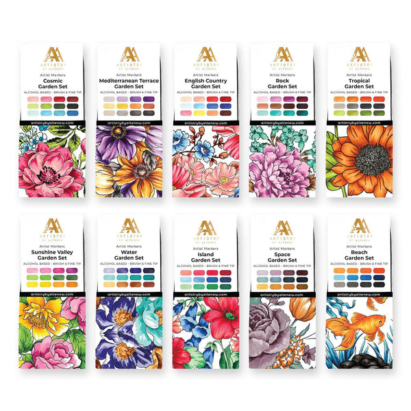 Artist Alcohol Markers Bundle (120 Colors)