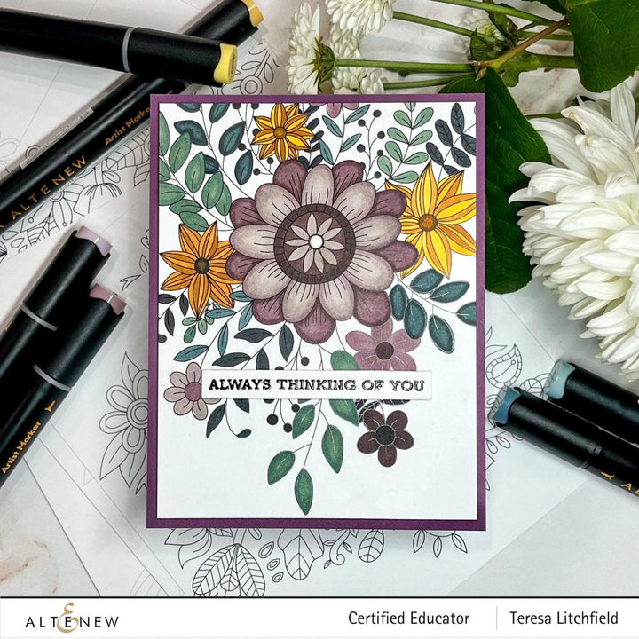 Altenew Alcohol Marker Bundle Artist Alcohol Markers Bundle (132 Colors)