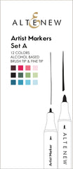 Altenew Alcohol Marker Bundle Artist Alcohol Markers Bundle (48 Colors)