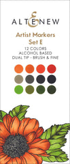 Altenew Alcohol Marker Bundle Artist Alcohol Markers Bundle (48 Colors)