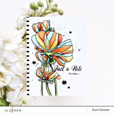 Notable Nest: Altenew Paint-A-Flower: Clematis & Artist Alcohol Markers  Release Blog Hop + Giveaway