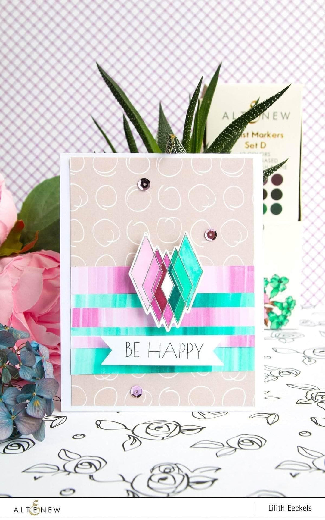 Altenew Alcohol Marker Bundle Artist Alcohol Markers Bundle (60 Colors)