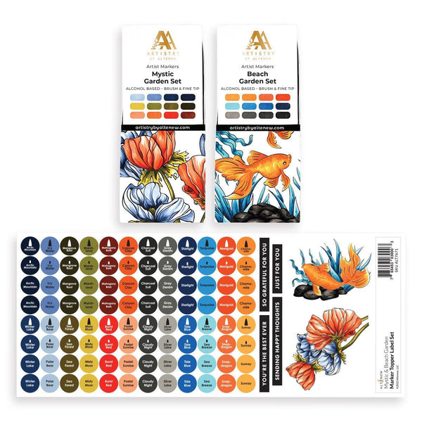 Enchanted Coast Alcohol Markers Bundle
