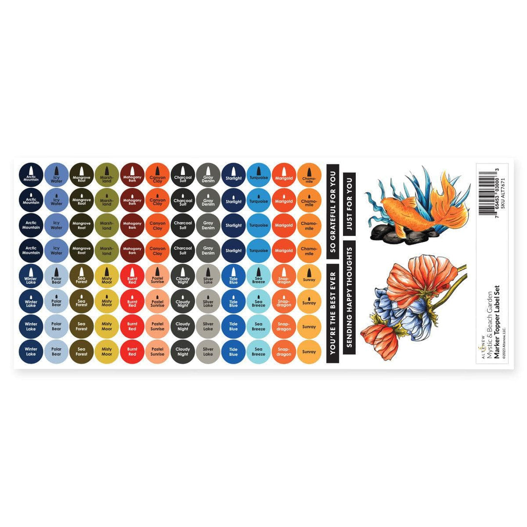 Altenew Alcohol Marker Bundle Enchanted Coast Alcohol Markers Bundle