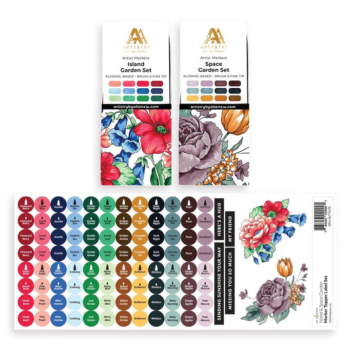 Interstellar Garden Alcohol Markers Bundle