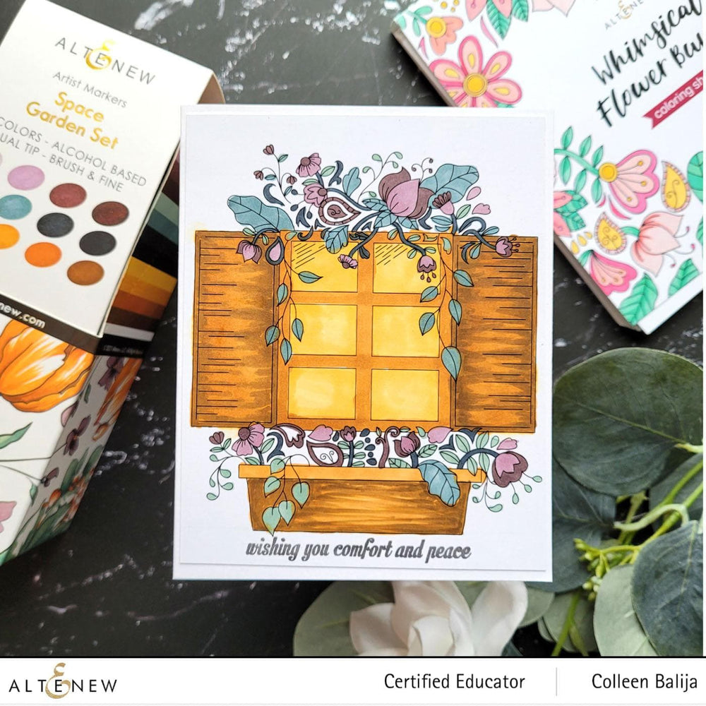 Altenew Release Bundle Island Garden & Space Garden Artist Alcohol Markers Bundle