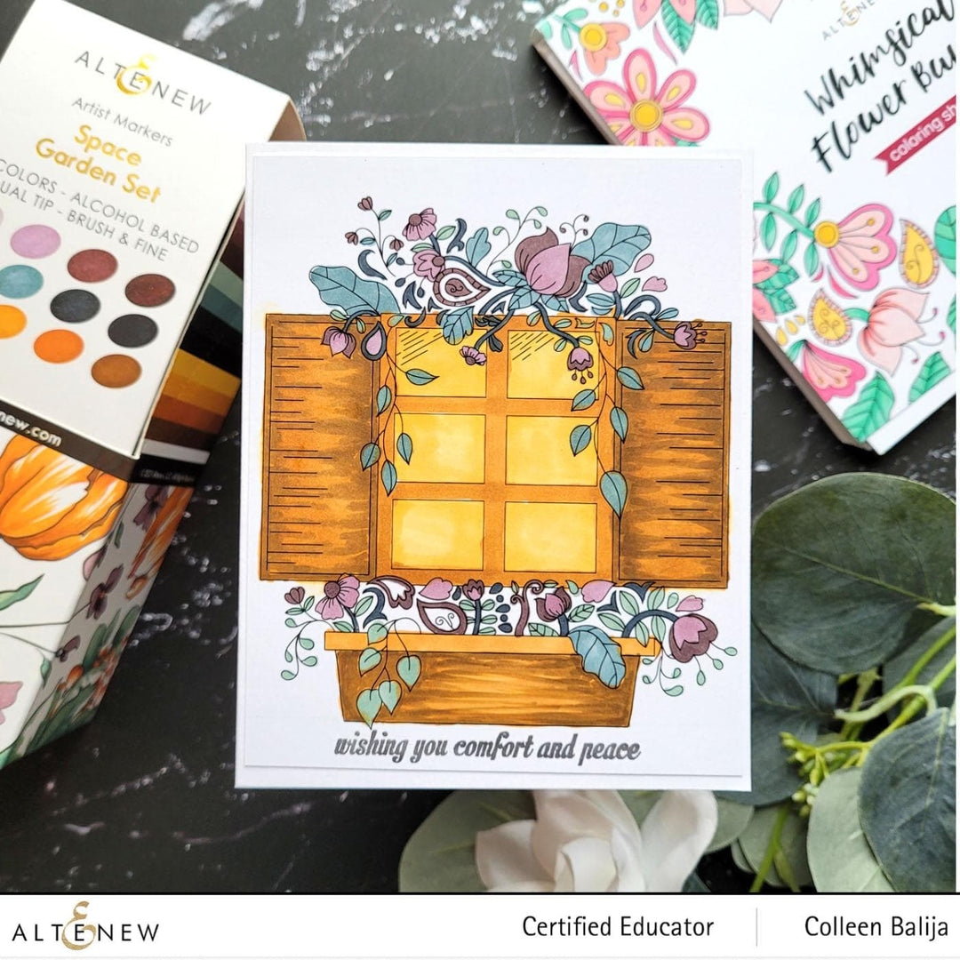 Altenew Release Bundle Island Garden & Space Garden Artist Alcohol Markers Bundle