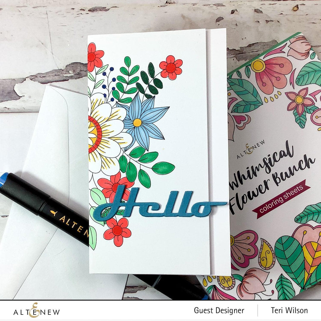 Altenew Release Bundle Island Garden & Space Garden Artist Alcohol Markers Bundle