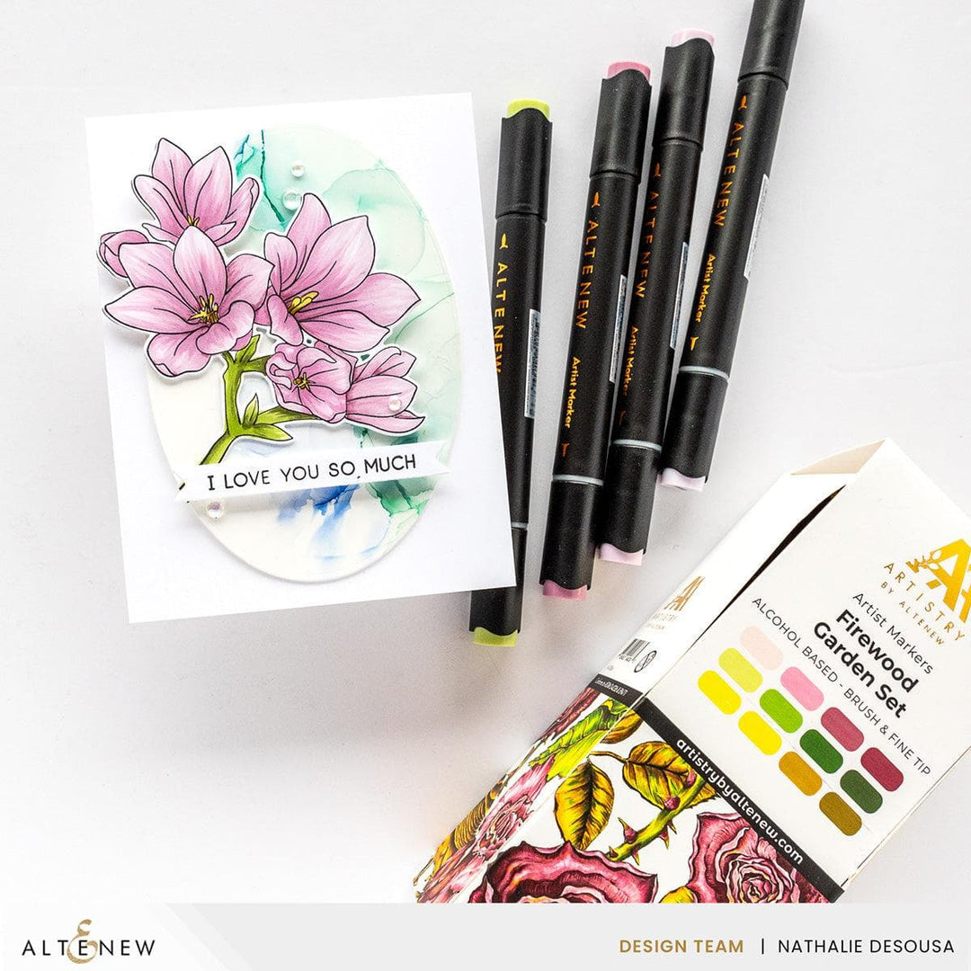 Woodland Garden & Firewood Garden Artist Alcohol Markers