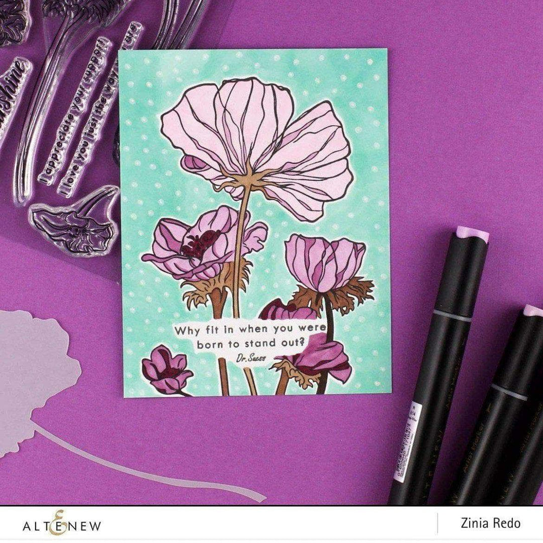 Artist Alcohol Markers Set D & Botanical Elegance Alcohol Marker Coloring Sheets Bundle