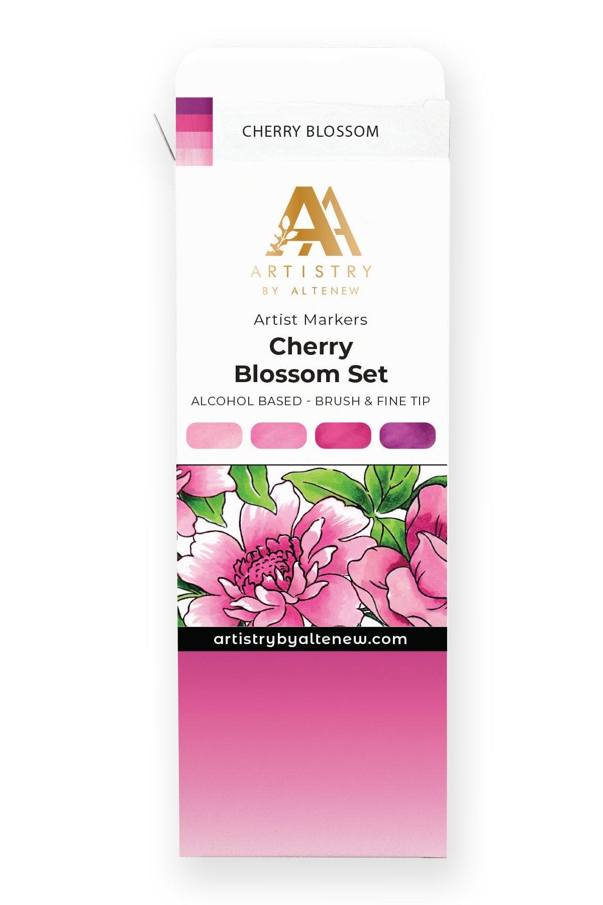 Be Creative Arts Crafts Alcohol Markers Artist Alcohol Markers Cherry Blossom Set