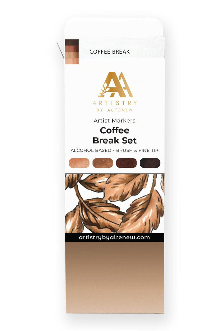 Artist Alcohol Markers Coffee Break Set
