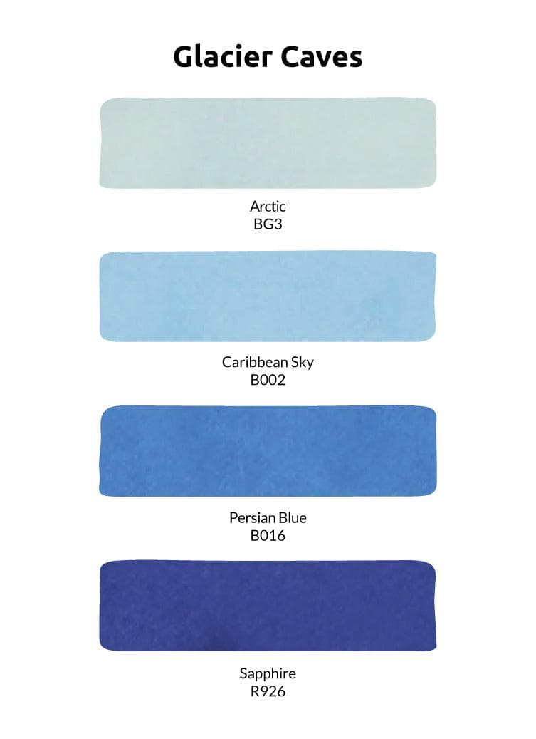 Artist Alcohol Markers Glacier Caves Set | Altenew
