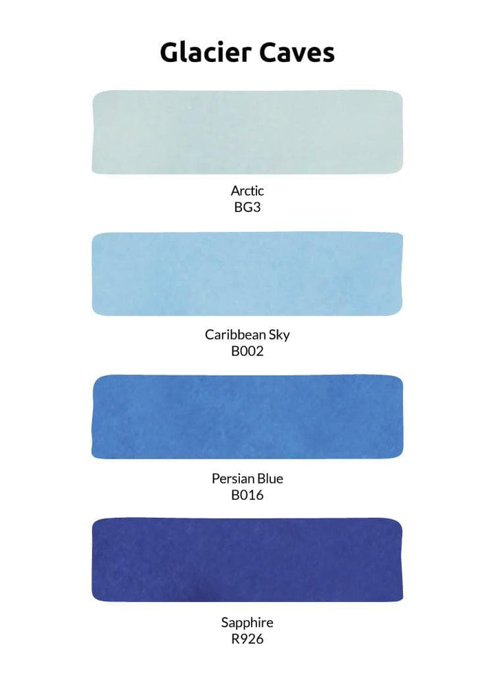 Artist Alcohol Markers Glacier Caves Set