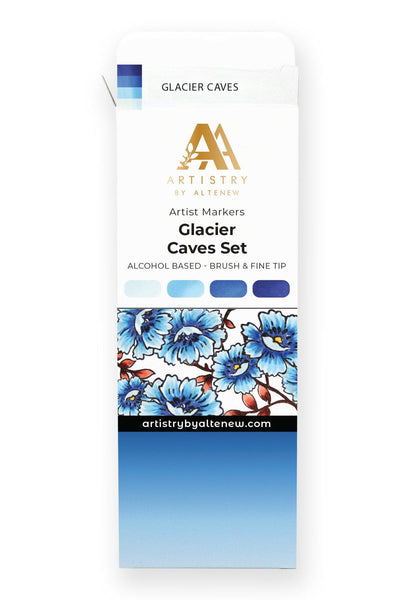 Artist Alcohol Markers Glacier Caves Set