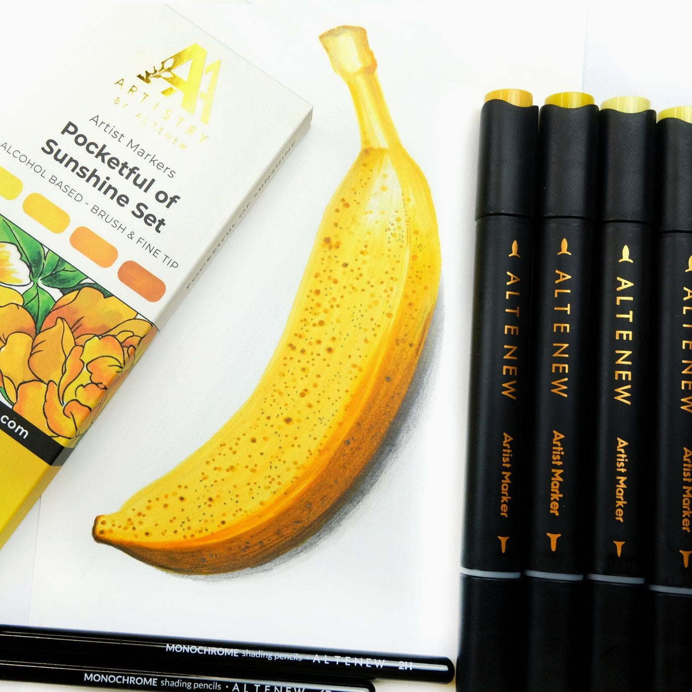 Artist Alcohol Markers Pocketful of Sunshine Set