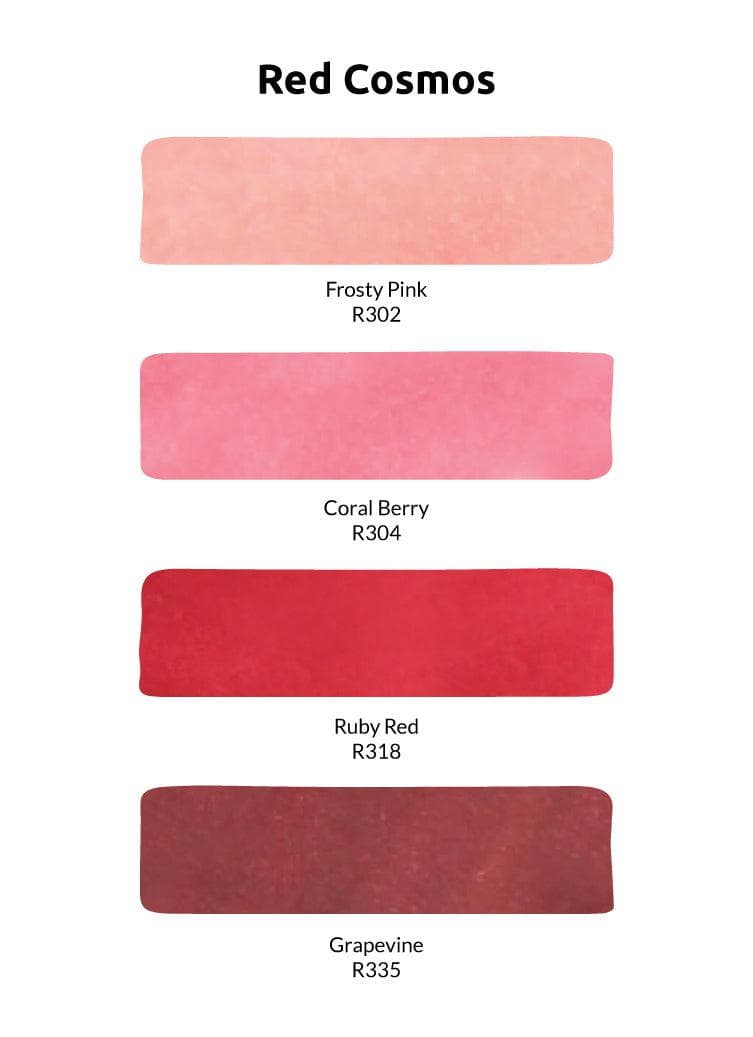 Artist Alcohol Markers Red Cosmos Set