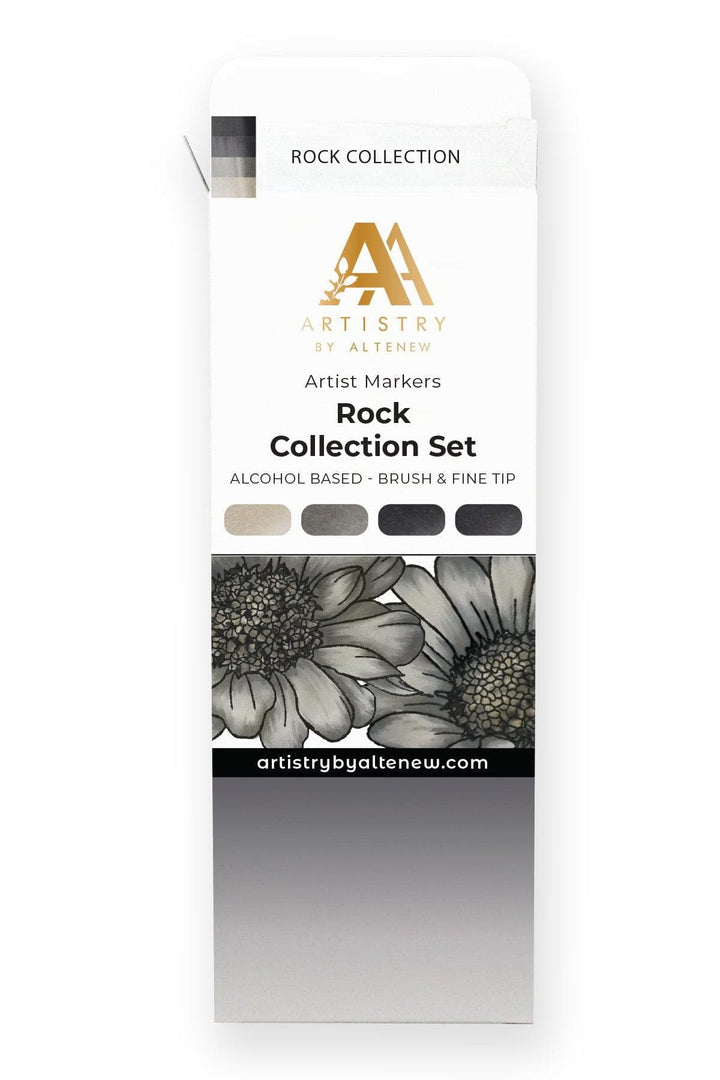 Artist Alcohol Markers Rock Collection Set