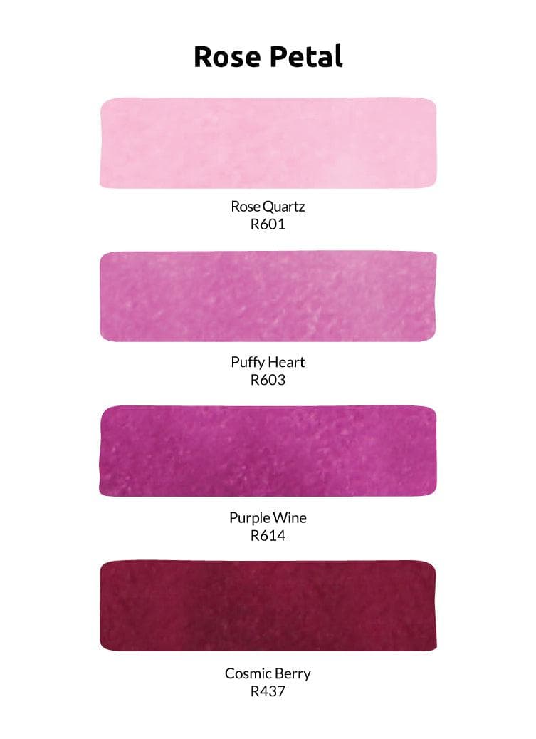 Artist Alcohol Markers Rose Petal Set