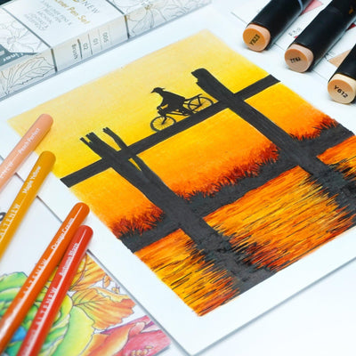 Artist Alcohol Markers Summer Afternoon Set