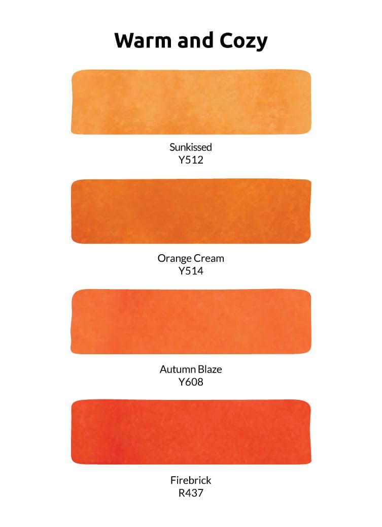 Artist Alcohol Markers Warm & Cozy Set